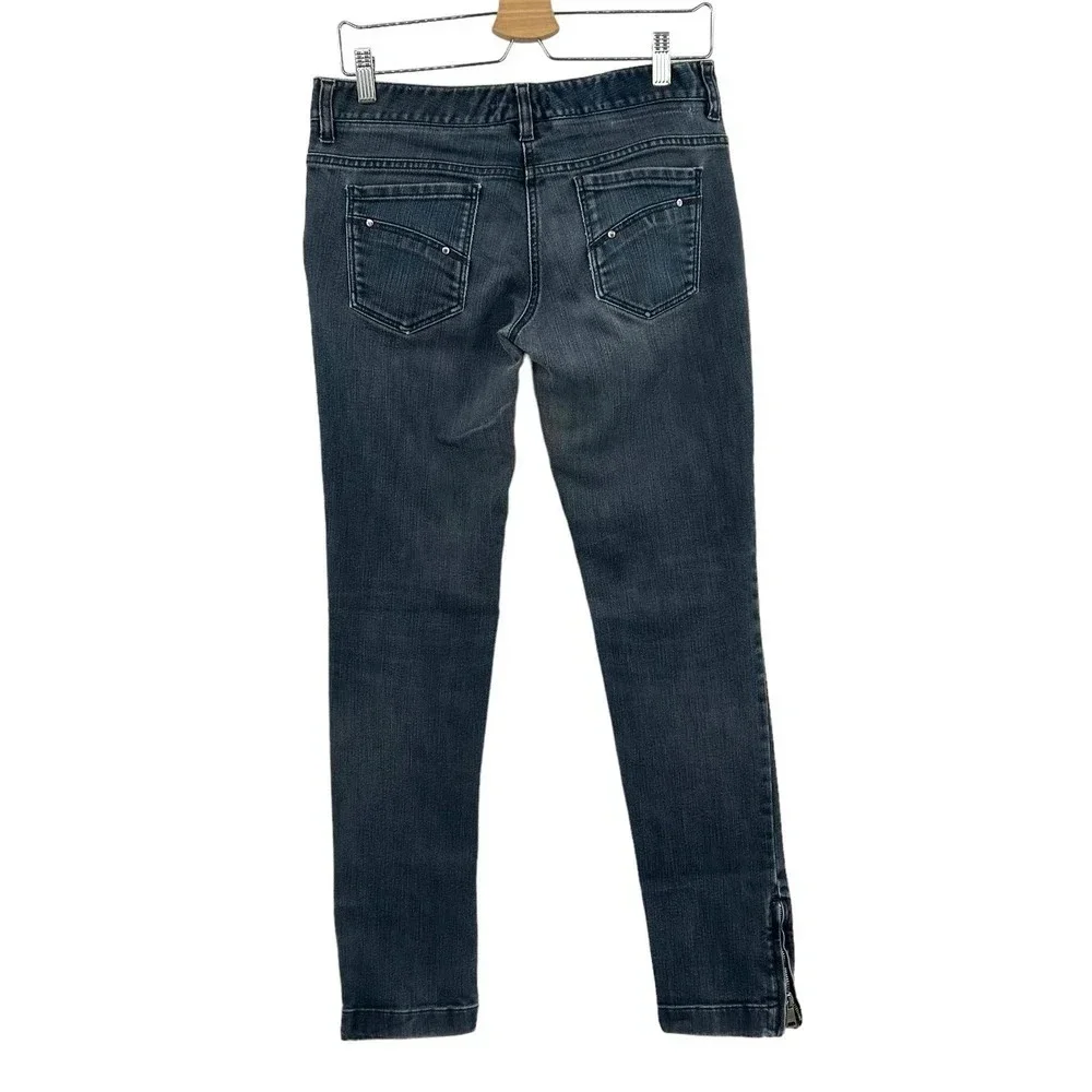 Dolce & Gabbana Low Rise Straight Leg Zipper Ankle Y2K‎ Jeans Size US 8